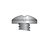 Binding screw head